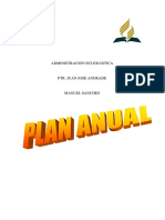 Plan Anual de Iglesias