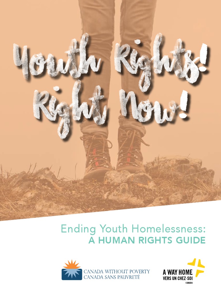 Youthrightsrightnow Final | PDF | Homelessness | Human Rights