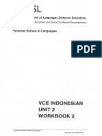 VSL Indonesian Unit 2 Workbook 2