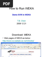 How To Run WEKA: Demo SVM in Weka