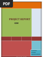 Download Gsm - project by Ravi K Mishra SN34252802 doc pdf