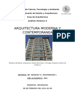 Ensayo de Arquitectura Moderna y Contemporanea