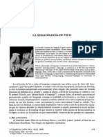 La Sematologia de Vico, Trabant PDF