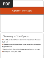 Unit 7 Operon Concept