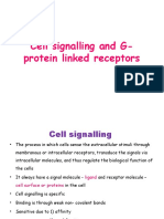 Cell Signalling and G-Protein Linked Receptors