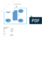 Estimation of Pile Cap Dimension