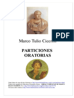 Ciceron Marco Tulio - Particiones Oratorias (Bilingue)
