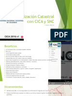 Actualización Catastral Con CICA y SNC