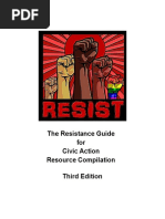 Download The Resistance Guide for Civic Action Resource Compilation - Third Edition by D Manchester SN342535419 doc pdf