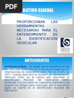 Identificación Vehicular 2017