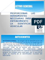 Identificación Vehicular 2017