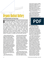 Organic Radical Battery