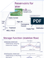 Storage Reservoirs For Urban Water Supply/Chapter 9: Seasonal Reservoir