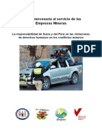 GRUFIDES_policia Mercenaria a Servicio de Las Empresas Mineras