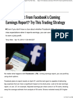 Want to Profit From Facebook's Coming Earnings Report_ Try This Trading Strategy - TheStreet