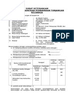 Surat Keterangan untuk Tunjangan Keluarga