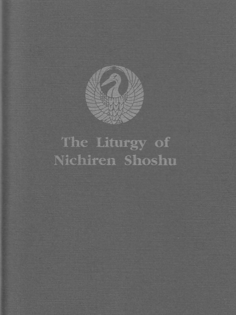 Nichiren Shoshu Gongyo Liturgy Guide | PDF | Buddhist Practices ...