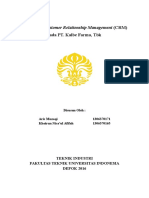 Download Penerapan CRM Pada PT Kalbe Farma by Aris Muzaqi SN342544048 doc pdf