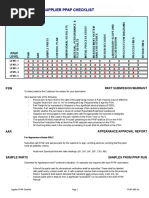 Check List para Revision de Ppap | PDF | Specification (Technical ...