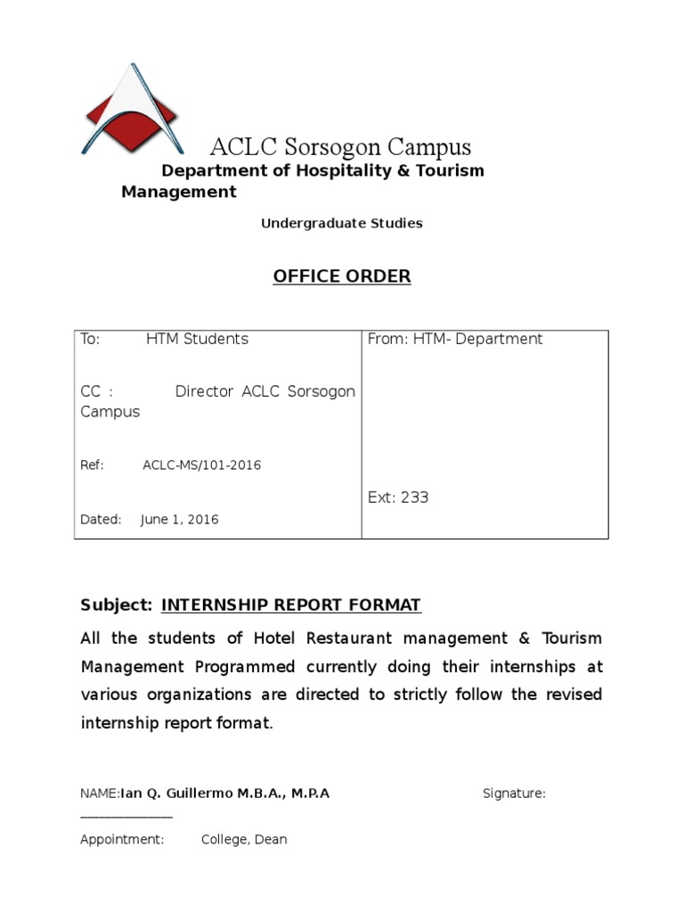 Ojt Documentation Format Pdf Strategic Management Cognition