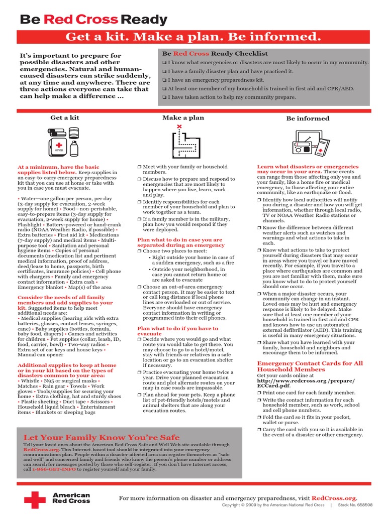Redcrossready | PDF | Wellness