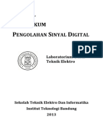 PRAKTIKUM PENGOLAHAN SINYAL DIGITAL Labo PDF