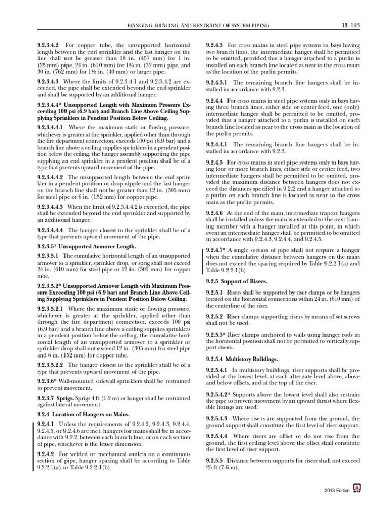 Armover Length | PDF | Fire Sprinkler System | Pipe (Fluid Conveyance)