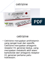 Cetrizine Obat