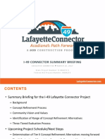 Handout for EC#7 - I-49 Connector Summary Briefing