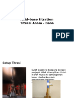 Titrasi Asam Basa