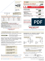 Manual Sensores de Nível Lateral - Montagem Interna