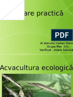 Acvacultura Ecologica