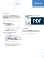 Office365 Mobile Configuration Guide PDF