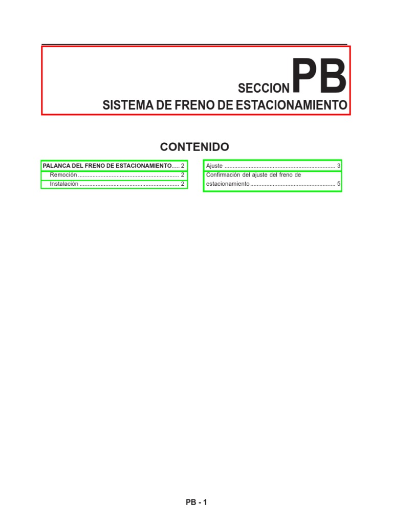 Seccion PB PDF | PDF | Máquinas | Tecnología de vehículos