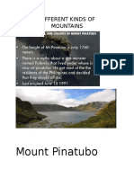 Different Kinds of Mountains