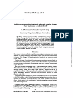 Antibiotic Prophylaxis With Cefotaxime in Endoscopic Urogenital Stone Extraction