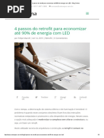 4 Passos Do Retrofit Para Economizar Até 90% de Energia Com LED - Blog Celena