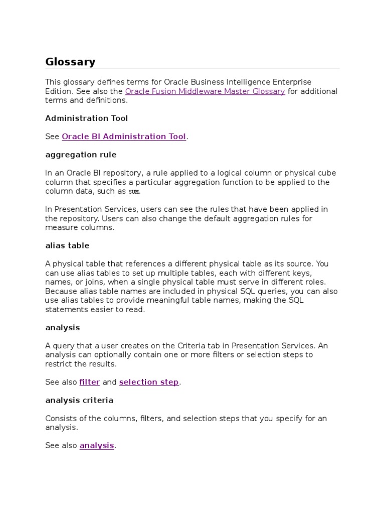 Glossary Administration Tool PDF