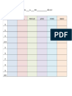 Planner Semanal