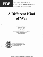 A Different Kind of War