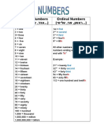 Worksheets Beginner Reading Speaking Numbers