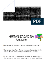 Diretrizes e Bases de Humanização - Aula 3