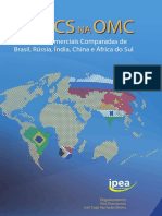 OS BRICS Na OMC - Políticas Comerciais Comparadas