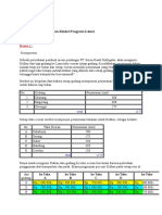 5 Kasus Perusahaan Dan Model Program Linier