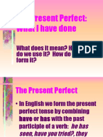 Present Perfect Powerpoint