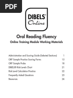 Oral Reading Fluency Norms by Grade | PDF