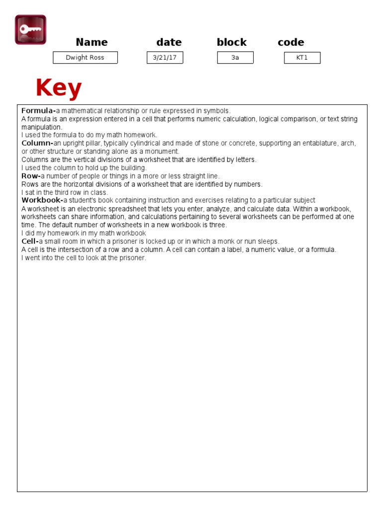 Key Terms 1 | PDF