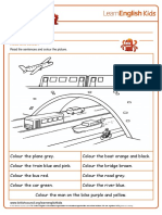 Colouring Pages Transport PDF