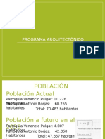 Programa Arquitectonico Centro de Investigación y Parque Ecoturístico