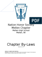 Chapter Bylaws